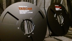 Set of Black Metal tape reel for Tascam Teac 3030 Br 20 32 reel to reel RE 1004
