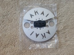 vintage AKAI Metal Reel To Reel Take Up Reel, 7&Prime;