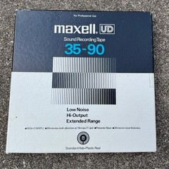 Maxell UD Sound Recording Tape 35-90B Hi-Output Low Noise Extended Range