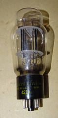 Western Electric Type 421A Dual Power Triode Tube, Good