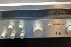 Mitsubishi DA-R7 Stereo receiver Untested