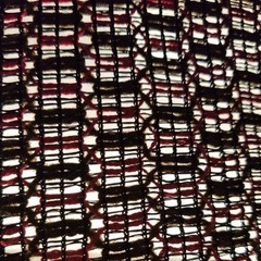 NOS 20 x 17&Prime; Antique Radio Victrola SPEAKER Grille Cloth Fabric Vintage Red – C