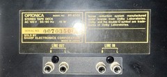 Vintage Optonica RT-6105 Stereo Cassette Deck w/ Original Box Manual READ