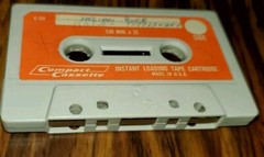 Used Vintage « Instant Loading » Tape Cartridge C-60 Generic Brand