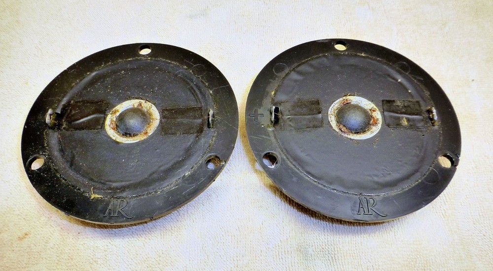 ⭐️ Acoustic Research Tweeter Speaker Pair AR3? AR-3? FOR PARTS / REPAIR