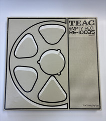 Teac RE-1003 S Aluminum Take up Reel (Empty) 10.5&Prime;, Near Perfect Condition!