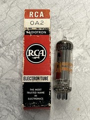 1PCS – RCA OA2 / OA2WA Vacuum tube NOS, 0A2 0A2WA (TUBE-S112)