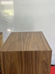 Acoustic Research AR2AX Speakers Pots Professionally Replaced Walnut Veneer