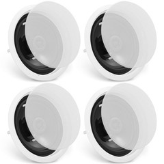 6.5 » 150W 8Ω 89dB Bluetooth Ceiling Speakers Flush Mount 4-Piece Set