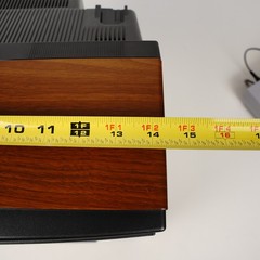 1992 Hitachi CT1394W 13&Prime; CRT TV Wood Grain Retro Gaming w/ 2 Remotes