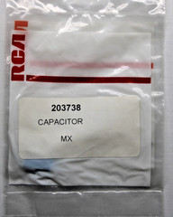 RCA VCR TV Replacement Part Capacitor Mexico 203738 MX
