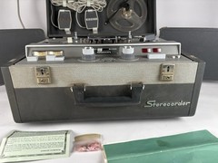 Sony Superscope Sterecorder Model 300 Tape Recorder Reel To Reel