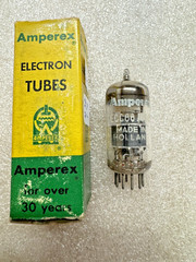 Amperex 6DJ8 ECC88 Low Noise Preamp Tube NOS NIB equiv 6922 7308