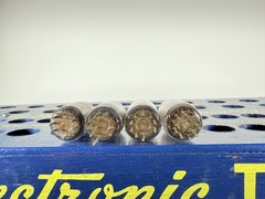 Lot of 4 Tube GE 6211 12AT7 Tested Good Tube