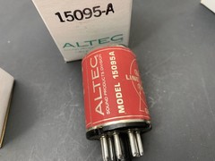 Altec 15095A 150/600 ohm to 15k ohm step up transformer, for moving coil, mic