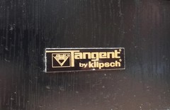RARE KLIPSCH TANGENT 300 HOME AUDIO SPEAKERS !