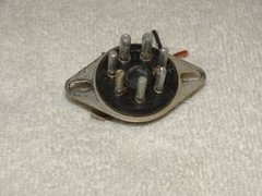1-Vintage Male Flush Mount Amphenol Plug 7-pin, Baldwin Hammond