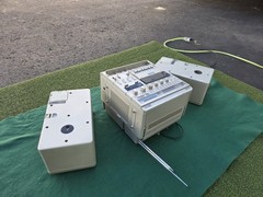 Vintage Hitachi TRK-9900 Boombox