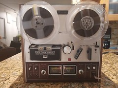 FOR PARTS OR REPAIR- AKAI GX-210D 3-head auto reverse reel-to-reel deck – Japan