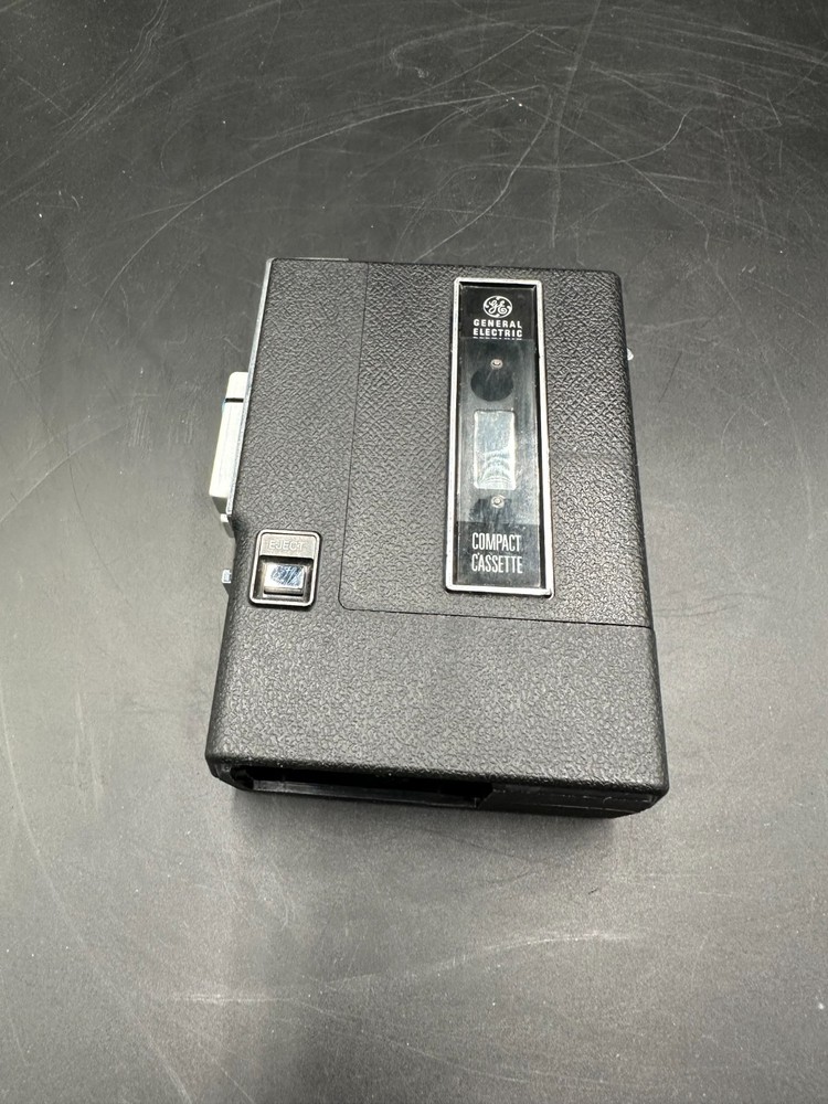 Vintage GE General Electric Portable Compact Cassette Recorder