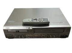 Sanyo DVW-5000 DVD VCR Combo 4 Head Hi-Fi Tested With OEM Remote. Clean Unit.
