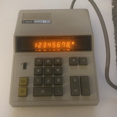 Canon Canola L800 Calculator 1973 Rare Vintage