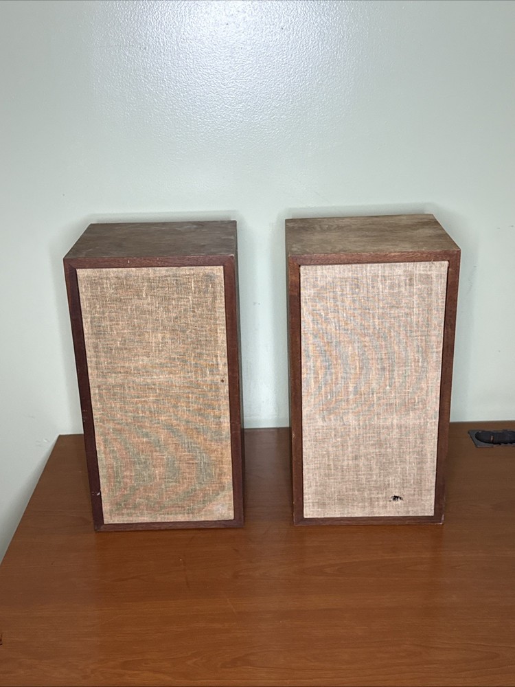 Vintage Acoustic Research AR-4x Speakers Pair – Sold AS IS for restore/repair