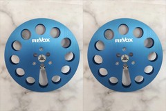 One Pair 7 » silvery Revox Tape Reel For PR-99 A77 B77 G36 Etc Tape Recorder..