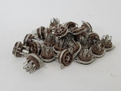 25X Cinch vacuum tube socket for 7 pin miniature tubes – 6X4, 6AU6, 6BA6, 6DC6