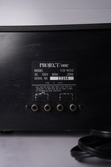 Vintage Project/One FLD-4050 Stereo Cassette Deck Silver Face Tested Works Japan
