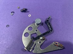 Dual 741Q Stereo Turntable Parting Out – Tonearm Segment + Anti-skate Lever