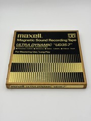 Maxell UD35-7 Ultra Dynamic 7” Reel to Reel Recording Tape 1800ft Used