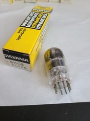Lot of 10 SYLVANIA Electronic Tubes w Boxes 6HF8, 6AU6A, 5X8, 10KA8, 6LF8 etc