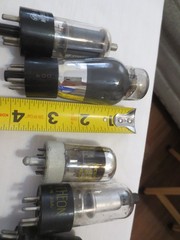 Lot Of 28 Mixed Vacuum Tubes GE, RCA, GM, Zenitn, & more