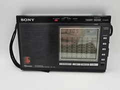 SONY ICF-7700 RADIO 15 BANDS FM/LW/MW/SW PLL SYNTHESIZED RECEIVER Tested READ