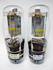 2 pcs 6L6GA/6L6 Tungsram tubes Gray Plate MATCHED PAIR