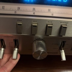 Pioneer SX-3700 AM/FM Stereo Phone Woodgrain Receiver VTG