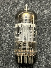 Vintage Amperex 12AU7 ECC82 Made in Holland Vacuum Tube Tested Strong