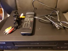 Daewoo DV-K484N VCR Four Head Stereo VHS Tested working W/Remote