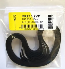 PRB FRZ13.2VP Flat Belts 13.2 x .235 x .031&Prime;, 335.28 x 5.969 x .7874 mm, 10 pack