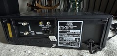 Tote Vision GS-5000 VHS Video Cassette Player VCR AC/DC 12V/Plays video/Works