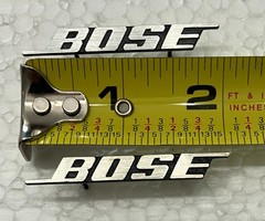 Bose Original Speaker Badge/Logo (Pair) – metal w/pin back