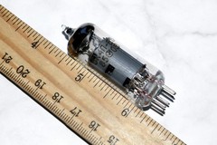 2pcs 6K4P-EV = EF93, 6BA6, W727 HF Pentode Tube NEVZ Soviet 1970-80s NEW in BOX