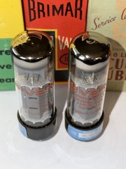 RFT/SIEMENS (GERMANY) EL-34/6CA7 TUBES PAIR PERFECT CURRENT & GM MATCH (RIVERA)