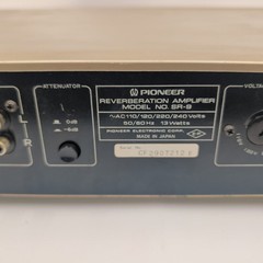 Vintage Pioneer Reverberation Amplifier SR-9 – Tested Powers On