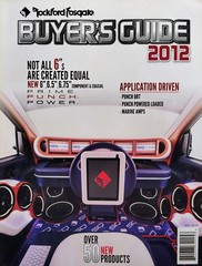 Rockford Fosgate Buyers/Product Guide Catalog 2012