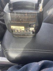 Vintage Radioshack Portavision 5” TV Radio Fm/am 16-126 w Car Adapter 1994 VIDEO