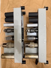 Western Electric WE 124B tube power amplifier replica