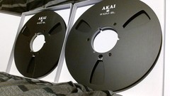One Pair 10.5 » Black AKAI Tape reel High Quality Aluminum Take Up Reel