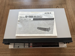 Aiwa F660 Cassette Recorder Player Serviced Full Function, Excellent Condition!
